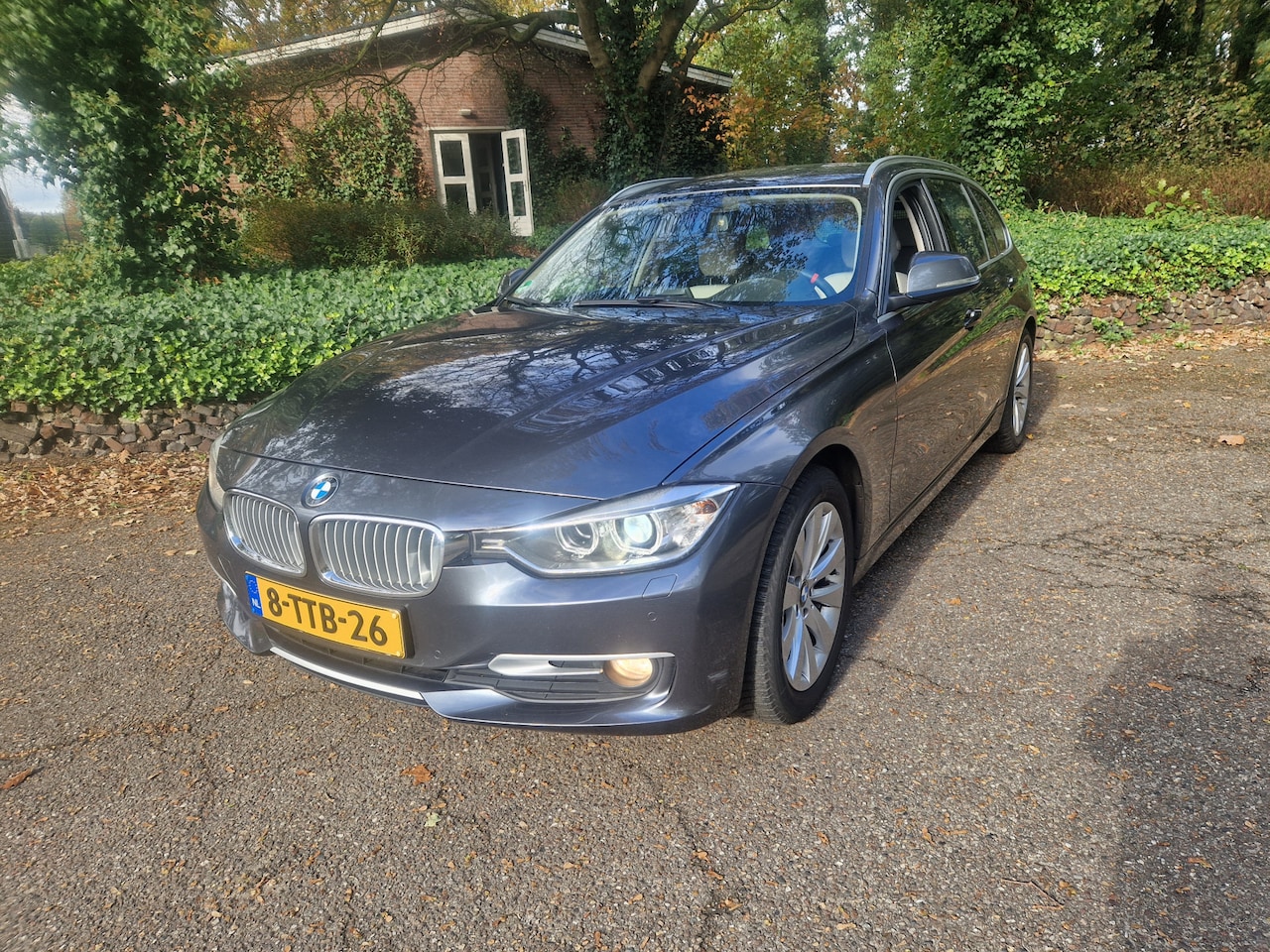 BMW 3-serie Touring - 316i Executive 316i Executive, LEER, AUTOMAAT, 2014 - AutoWereld.nl