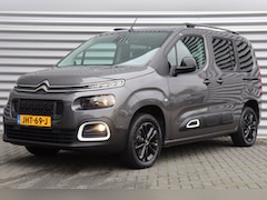 Citroën Berlingo - Citroen 1.2 PURETECH 130PK SHINE AUTOMAAT / NAVI / CLIMA / LED / PDC / 17" LMV / CAMERA /