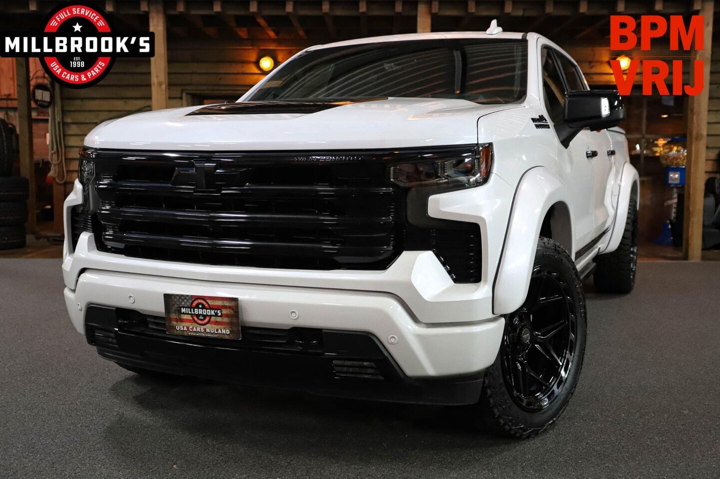 Chevrolet Silverado - High Country Black Edition, Widebody, LPG, 4Play velgen , full options . - AutoWereld.nl