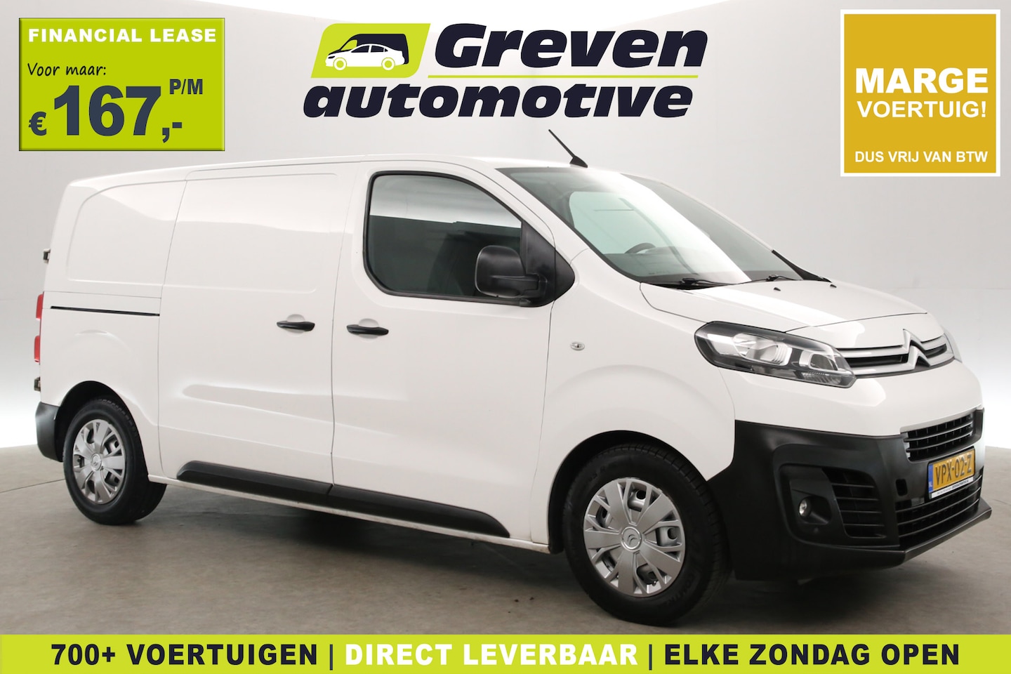 Opel Vivaro - Citroën Jumpy 1.6 BlueHDI L2H1 | Marge | Airco | Cruise | Parkeersens. | Elektrpakket | Sc - AutoWereld.nl