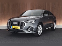 Audi Q3 Sportback - 35 TFSI 150pk S Edition Trekhaak Leder Stoelverwarming Navigatie ACC 2x S-Line