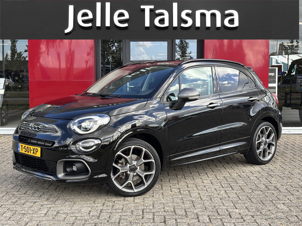 Fiat 500 X - 1.5 Hybrid Sport |19'' lm velgen | Carplay/Android - AutoWereld.nl