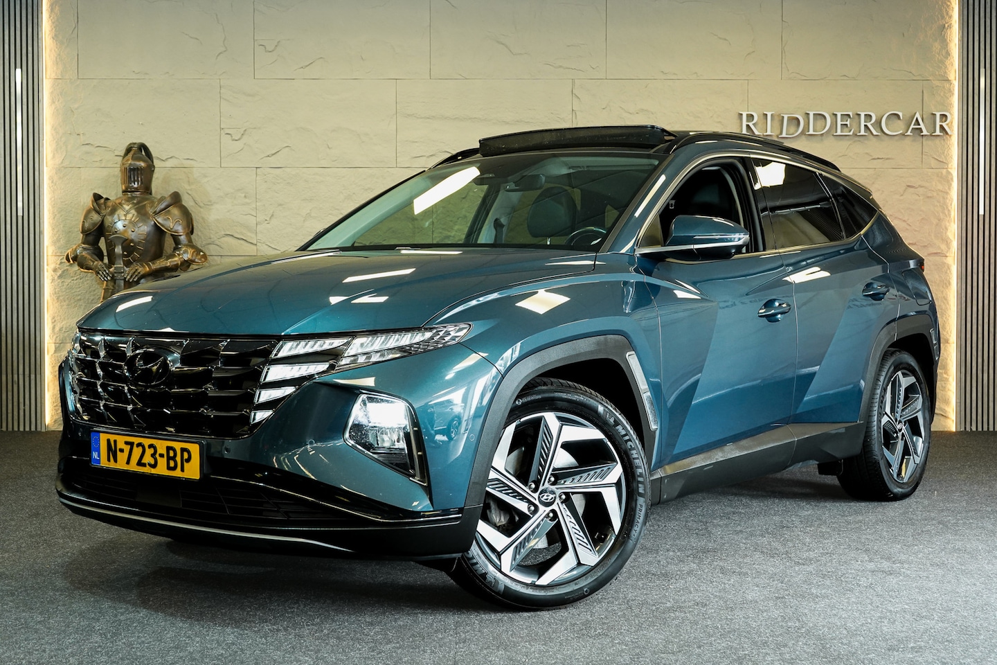 Hyundai Tucson - 1.6 T-GDI HEV Premium Sky|GARANTIE|PANO|NAP|1E EIG|ACC|MEMORY|360CAM - AutoWereld.nl