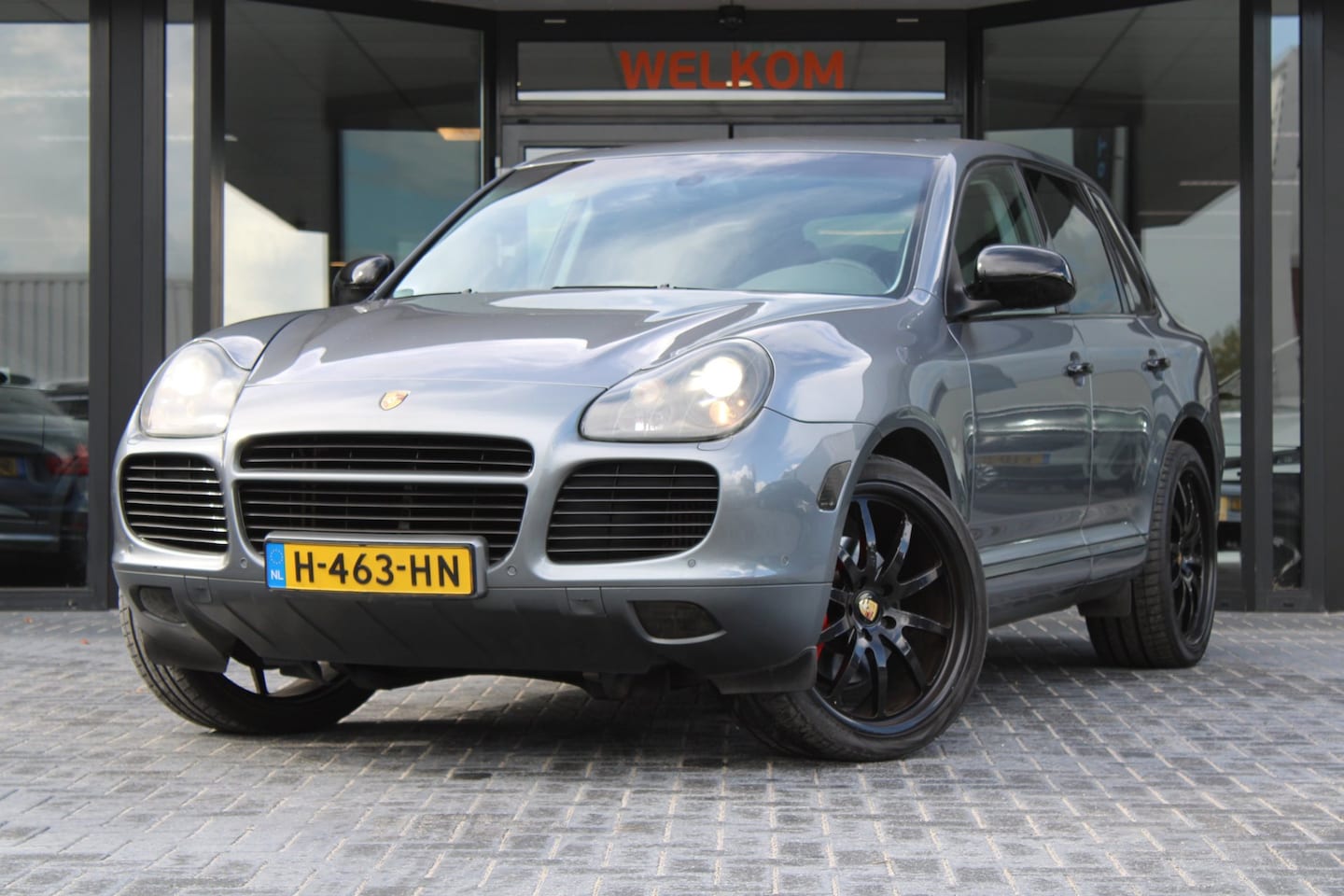 Porsche Cayenne - 4.5 Turbo 4.5 Turbo, Luchtvering, Leder, Trekhaak, Bose Audio, Sportuitlaat, Boekjes volledig erbij. - AutoWereld.nl
