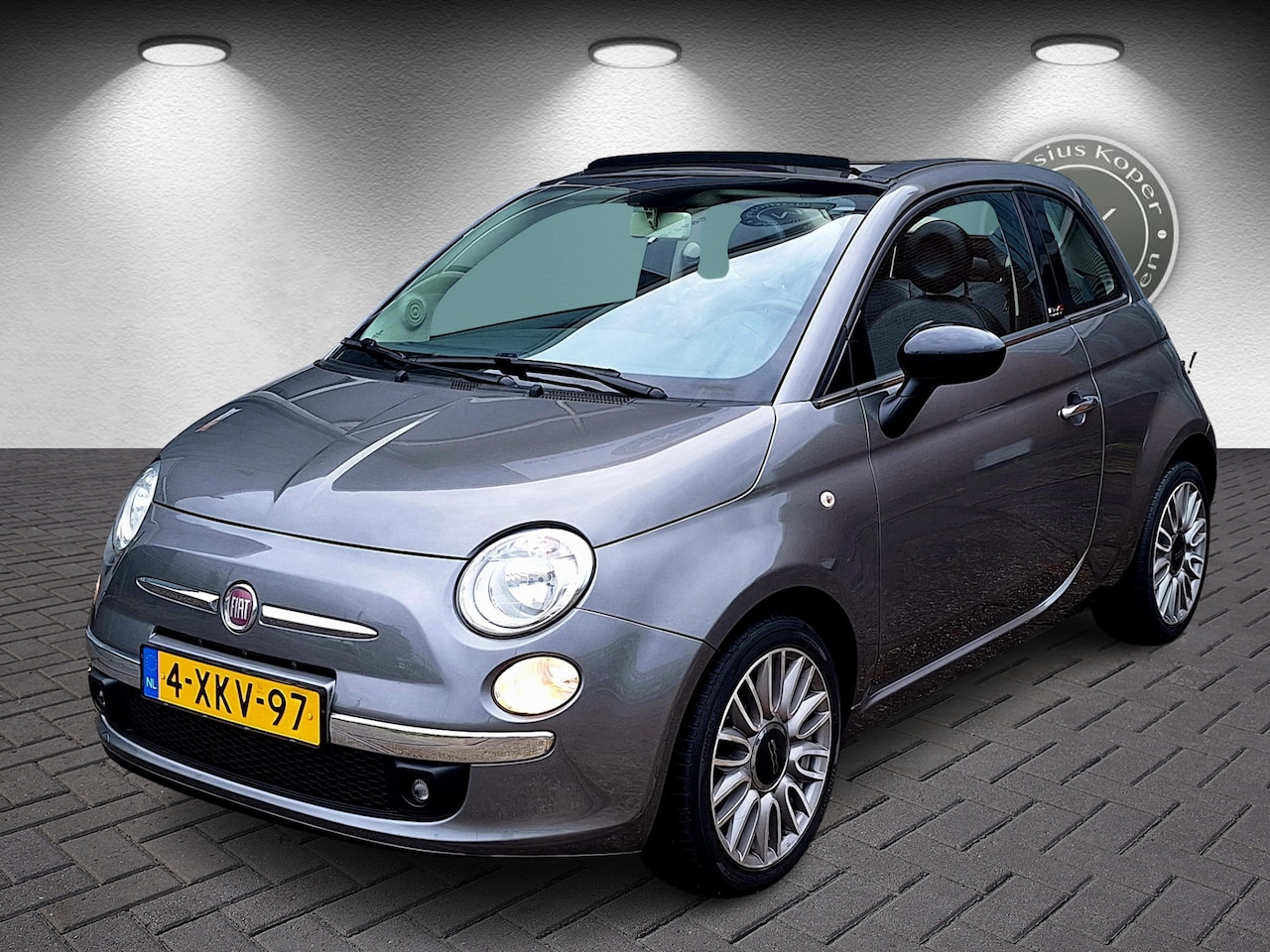 Fiat 500 C - TwinAir Turbo Cult Cabrio! Automaat, Navi, Pdc, Leer, Airco - AutoWereld.nl