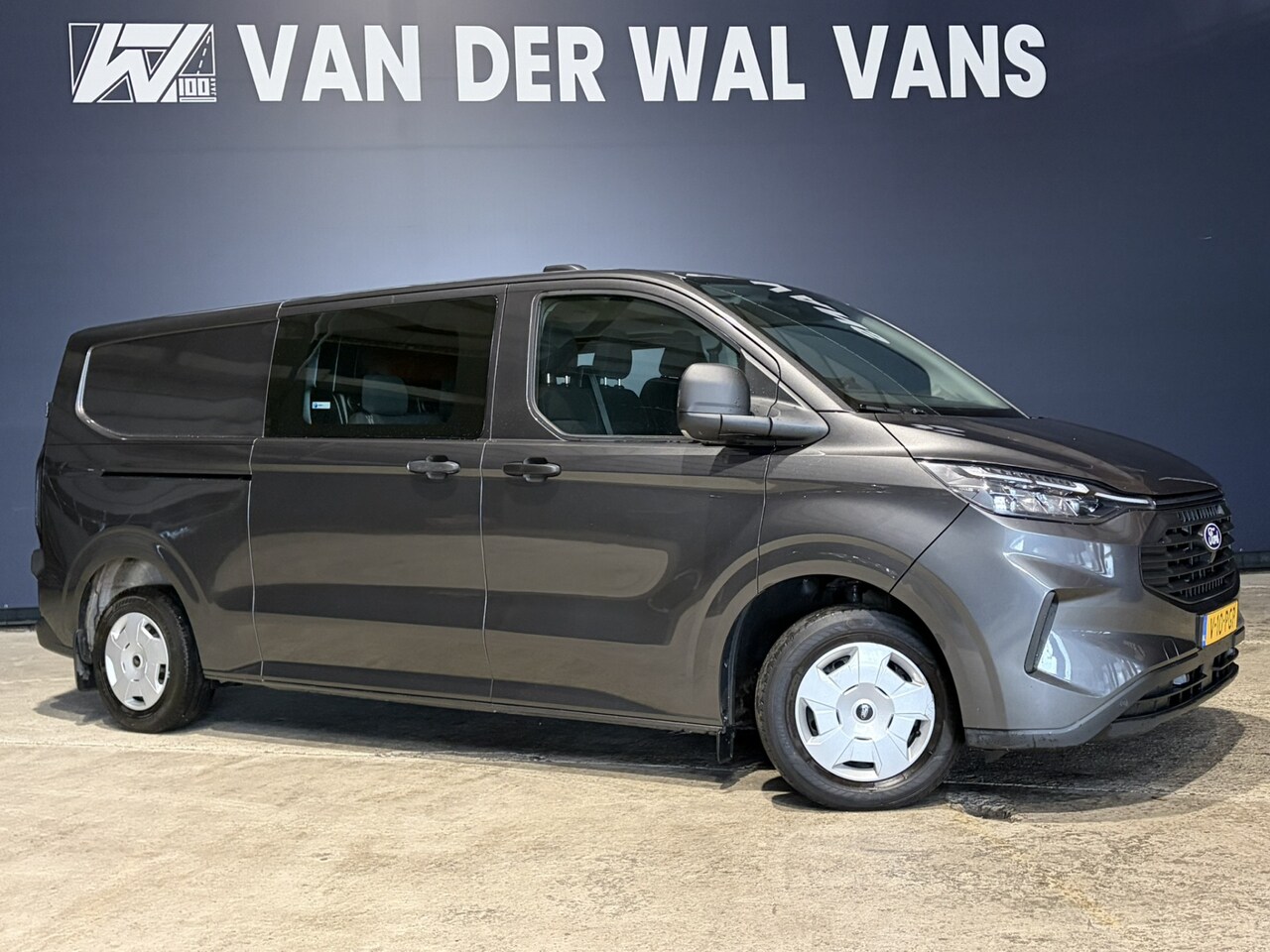 Ford Transit Custom - 2.0 TDCI 136pk L2H1 Dubbele Cabine Euro6 Airco | 6-Zits | Camera | LED | Cruisecontrol | A - AutoWereld.nl