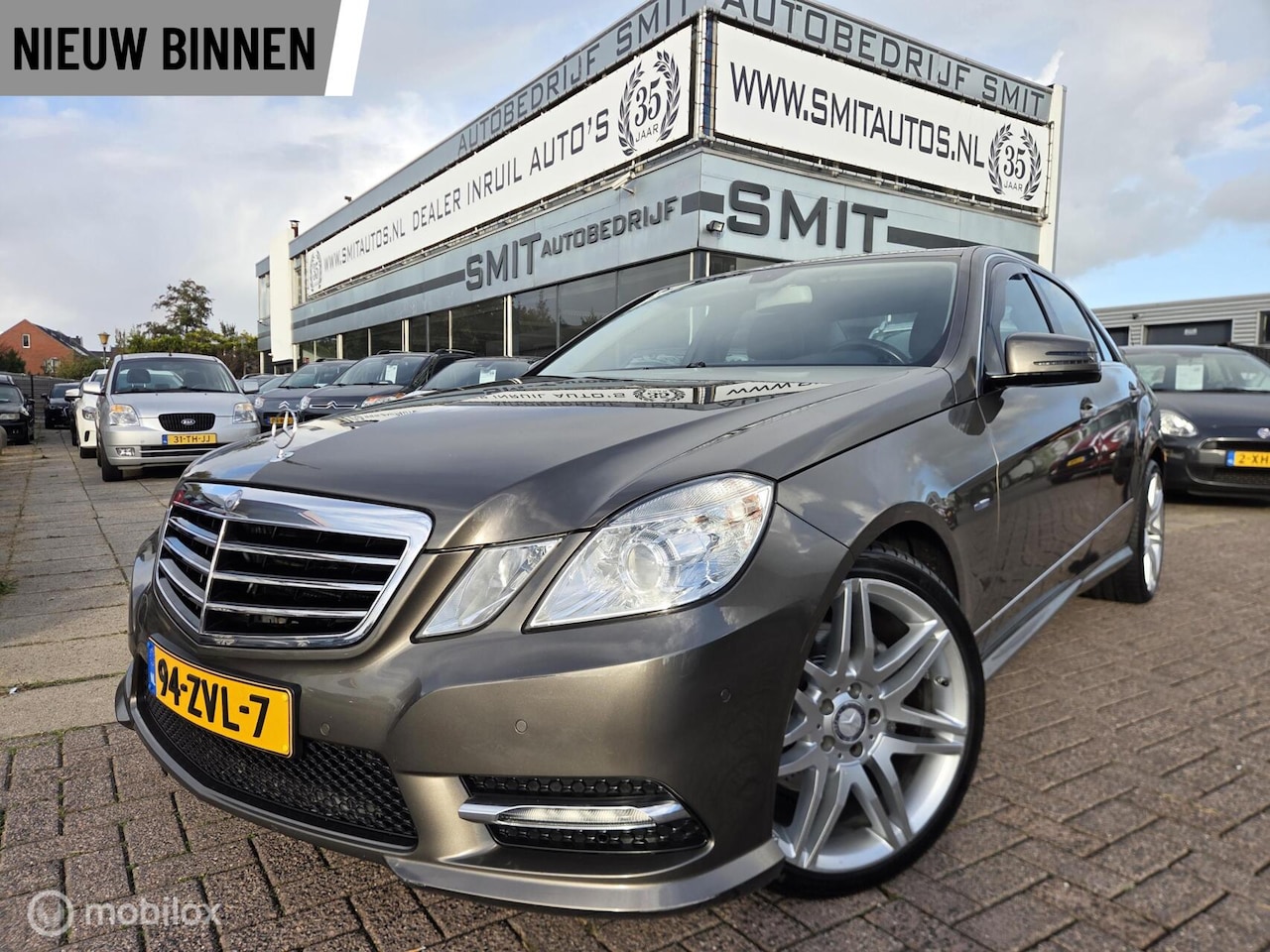 Mercedes-Benz E-klasse - 200 CGI Avantg. Sport Nav/Leder/Trekhaak - AutoWereld.nl