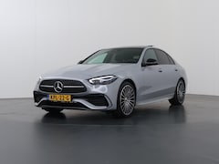 Mercedes-Benz C-klasse - 300 e Business Solution AMG | Trekhaak | Panoramadak | Burmerster | Night | Multispaaks wi