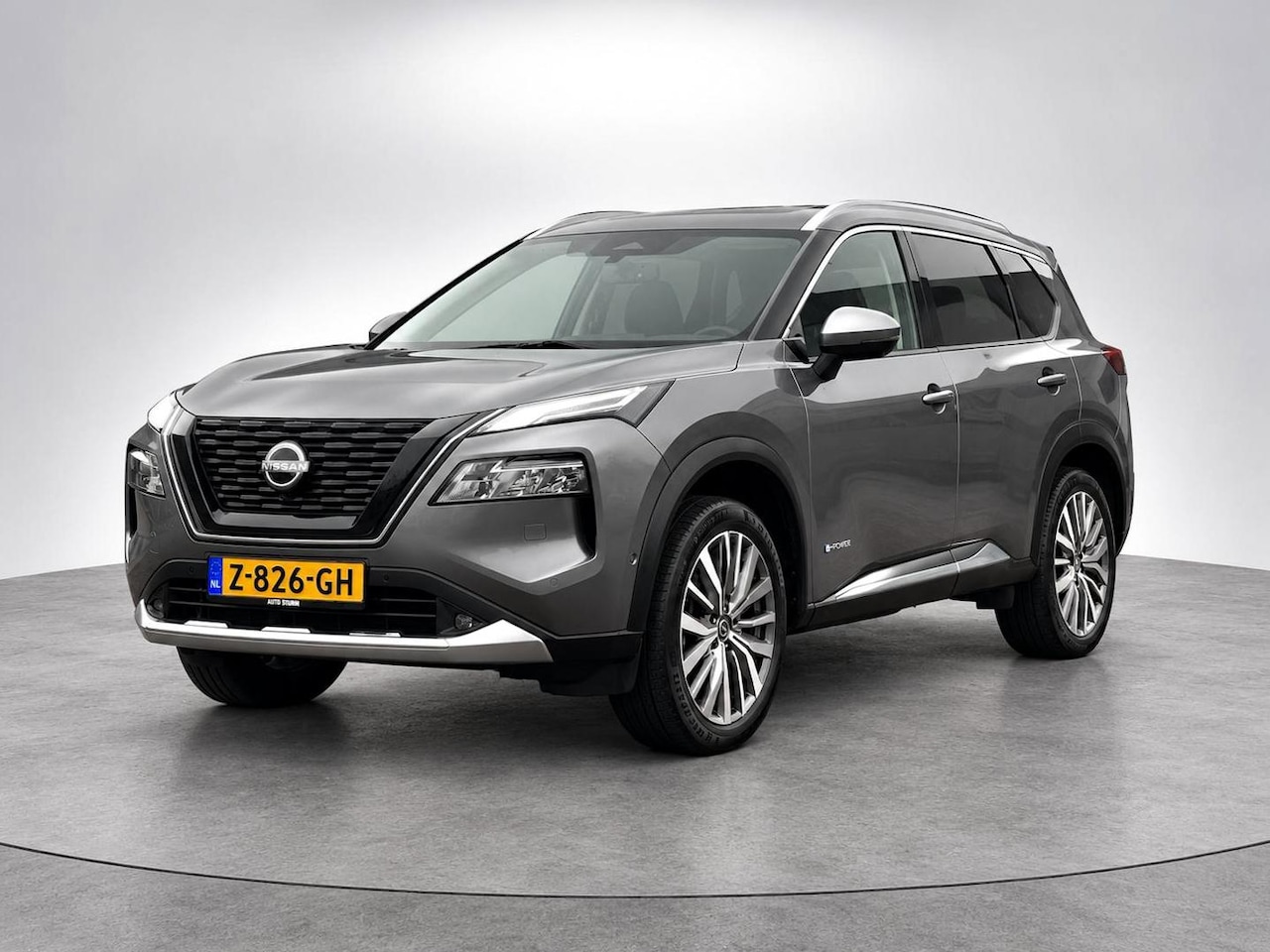 Nissan X-Trail - 1.5 e-Power Tekna Plus NL-Auto, 1e Eigenaar + Afneembare Trekhaak! - AutoWereld.nl
