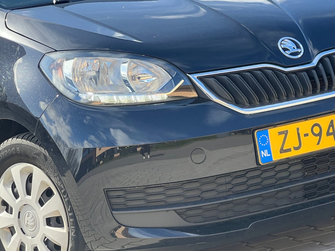 Skoda Citigo - 1.0 Greentech Ambition - Black Pearl - Nav/Bleutooth/AC - AutoWereld.nl