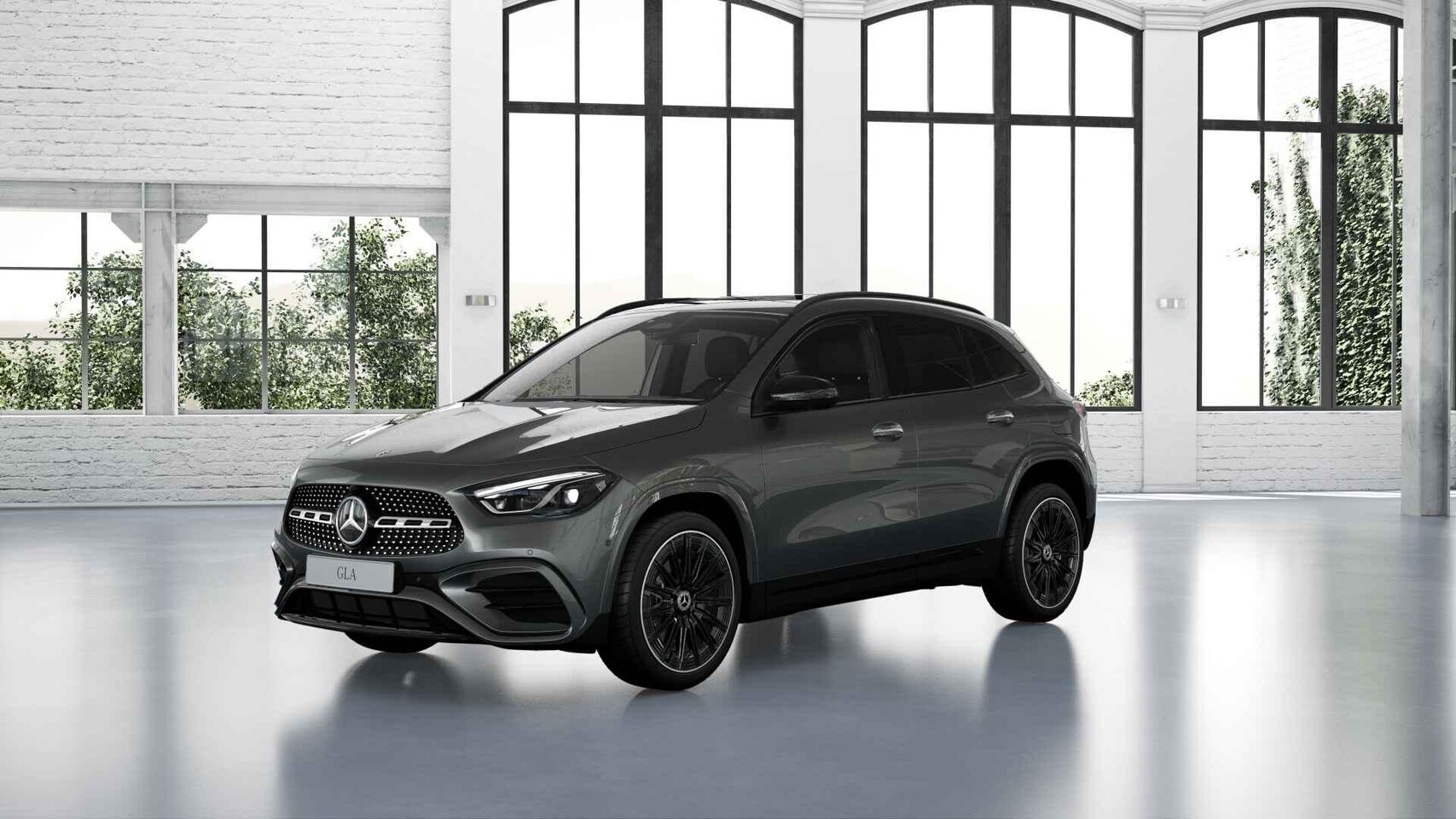 Mercedes-Benz GLA-Klasse - 180 AMG Line | Night | Memory | Panoramadak | Trekhaak | Multispaaks lichtmetalen velgen | - AutoWereld.nl