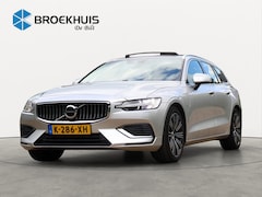 Volvo V60 - 2.0 T8 Twin Engine AWD Momentum Pro | PANODAK | STOEL + STUURVERWARMING | DODE HOEK | ADAP