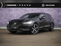 Volvo V60 - 2.0 T6 Plug-in hybrid AWD Ultra Dark | Adaptive Cruise Control | Head Up Display | 360 Cam