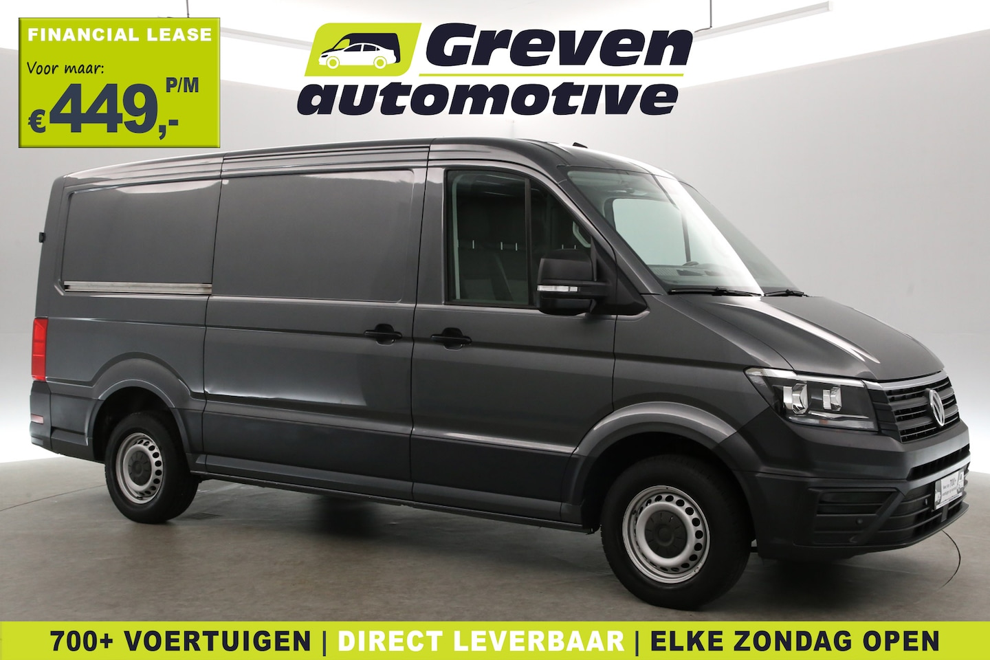 Volkswagen Crafter - 2.0 TDI 140PK L3H2 | Clima | Camera | Carplay | 3 Zits |  Navi | Parkeersens. - AutoWereld.nl