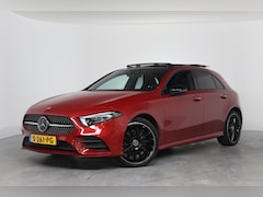 Mercedes-Benz A-klasse - 250 e AMG Line | Open Dak | Sfeerverlichting | Trekhaak | Leder | Sportstoelen | 360 Camer