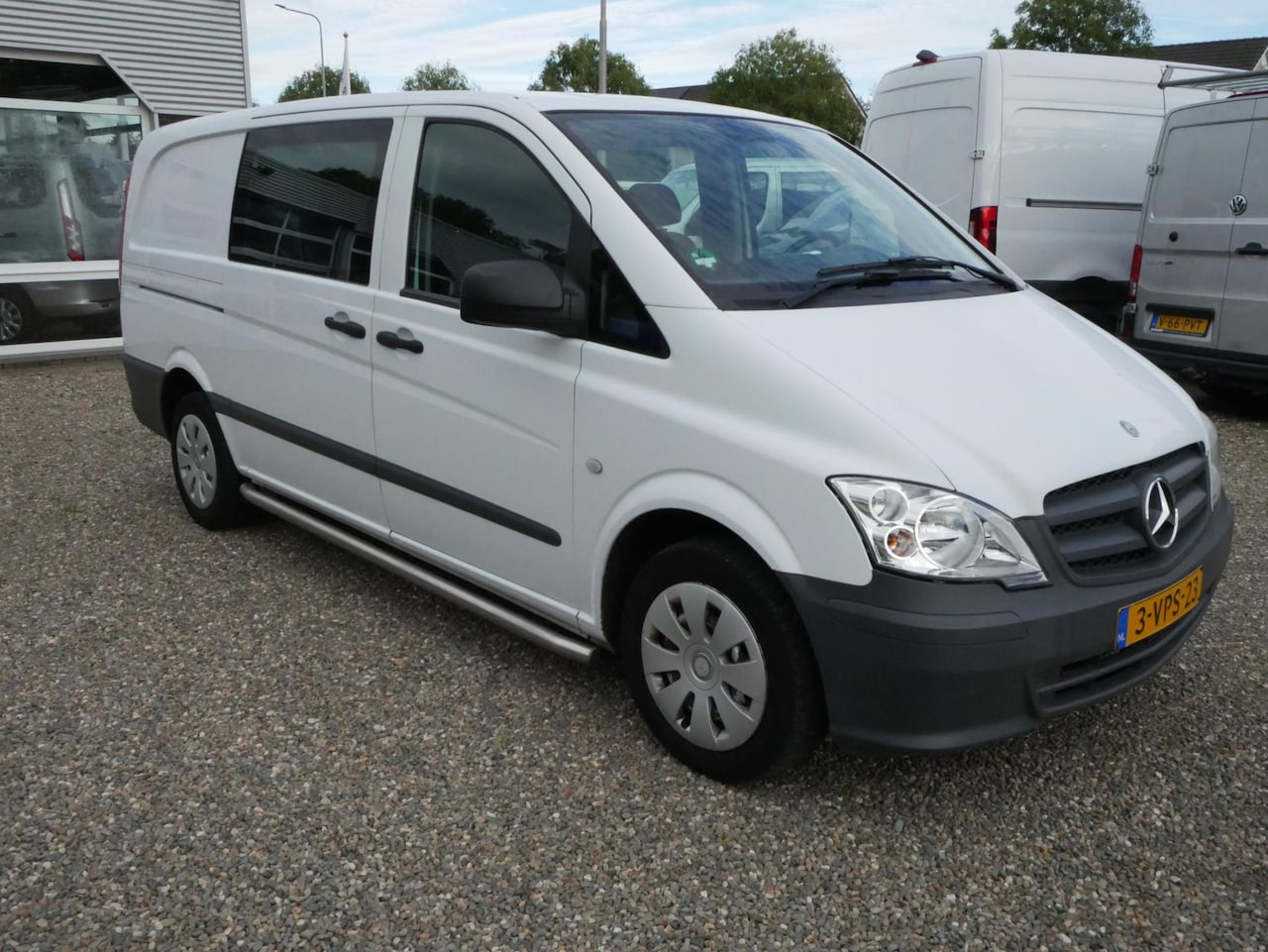 Mercedes-Benz Vito - 110 CDI 95PK Lang Dubbel Cabine Airco Meeneemprijs - AutoWereld.nl