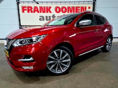 Nissan Qashqai - 1.3 DIG-T 140PK Tekna + + Panorama|Trekhaak|Leder|LED|Park assist|360 cam.|LED|Adap. cruis