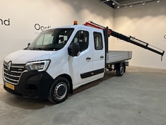 Renault Master - 2.3 dCi 145 PK L3 Open Laadbak / Fassi Kraan / Euro 6 / Airco / Trekhaak / Cruise Control