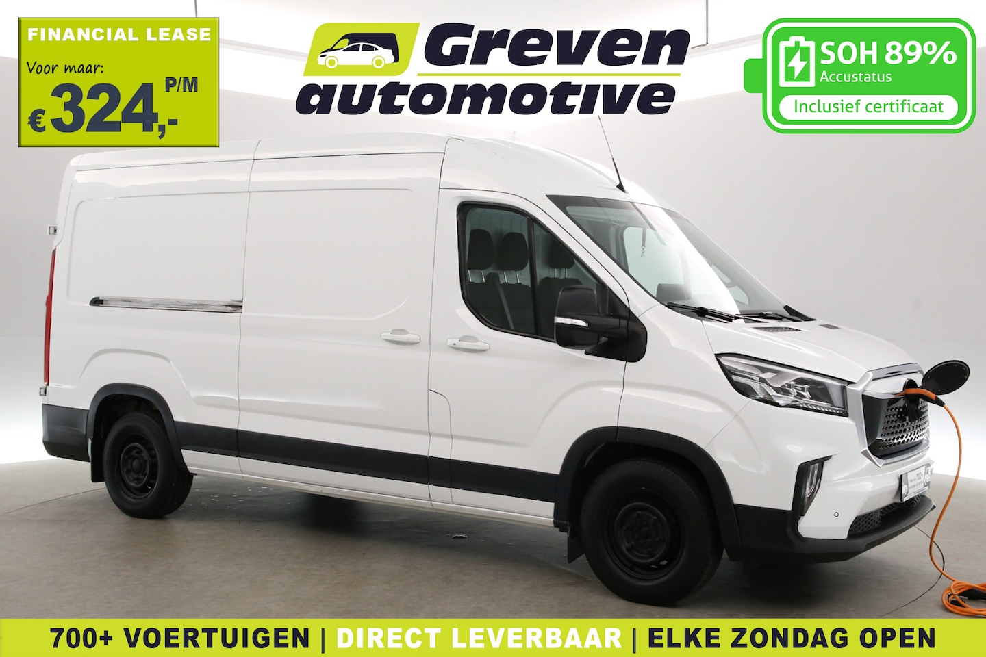 Maxus eDeliver 9 - 77 kWh L2H2 | Snelladen | SOH 89% | Airco | Camera | Cruise | Carplay | 3 Zits | 2xSchuifd - AutoWereld.nl