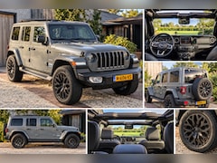 Jeep Wrangler Unlimited - 4xe 380 Sahara BRUTE | Sky One-Touch | Nieuwe Accu | BTW