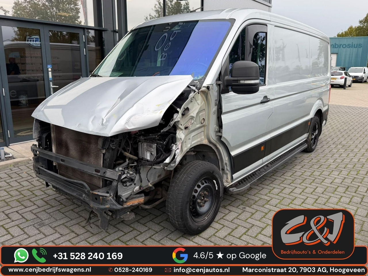 Volkswagen Crafter - 35 2.0 TDI L2H1 Comfortline export/schade l WOK l airco l cruise l LMV l BTW - AutoWereld.nl