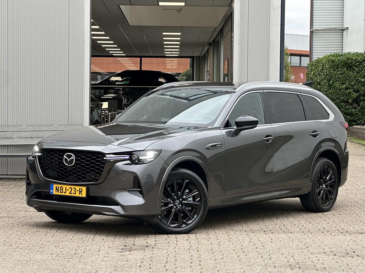 Mazda CX-80 - 2.5 e-SkyActiv PHEV Exclusive-Line Business Ed. | Carplay/Pano-dak/360° Camera/Leder/Stoel - AutoWereld.nl