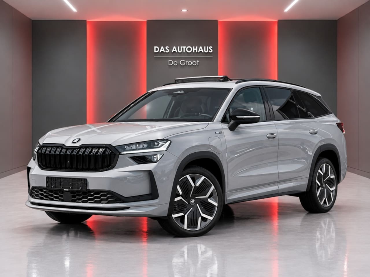 Skoda Kodiaq - 1.5 TSI PHEV 204pk Sportline | Pano | Trekhaak | Navi | Carplay - AutoWereld.nl