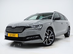 Skoda Superb Combi - 1.4 TSI iV Sportline | Leder/Alcantara | Trekhaak | Carbon | Memory | Sfeerlicht | Keyless