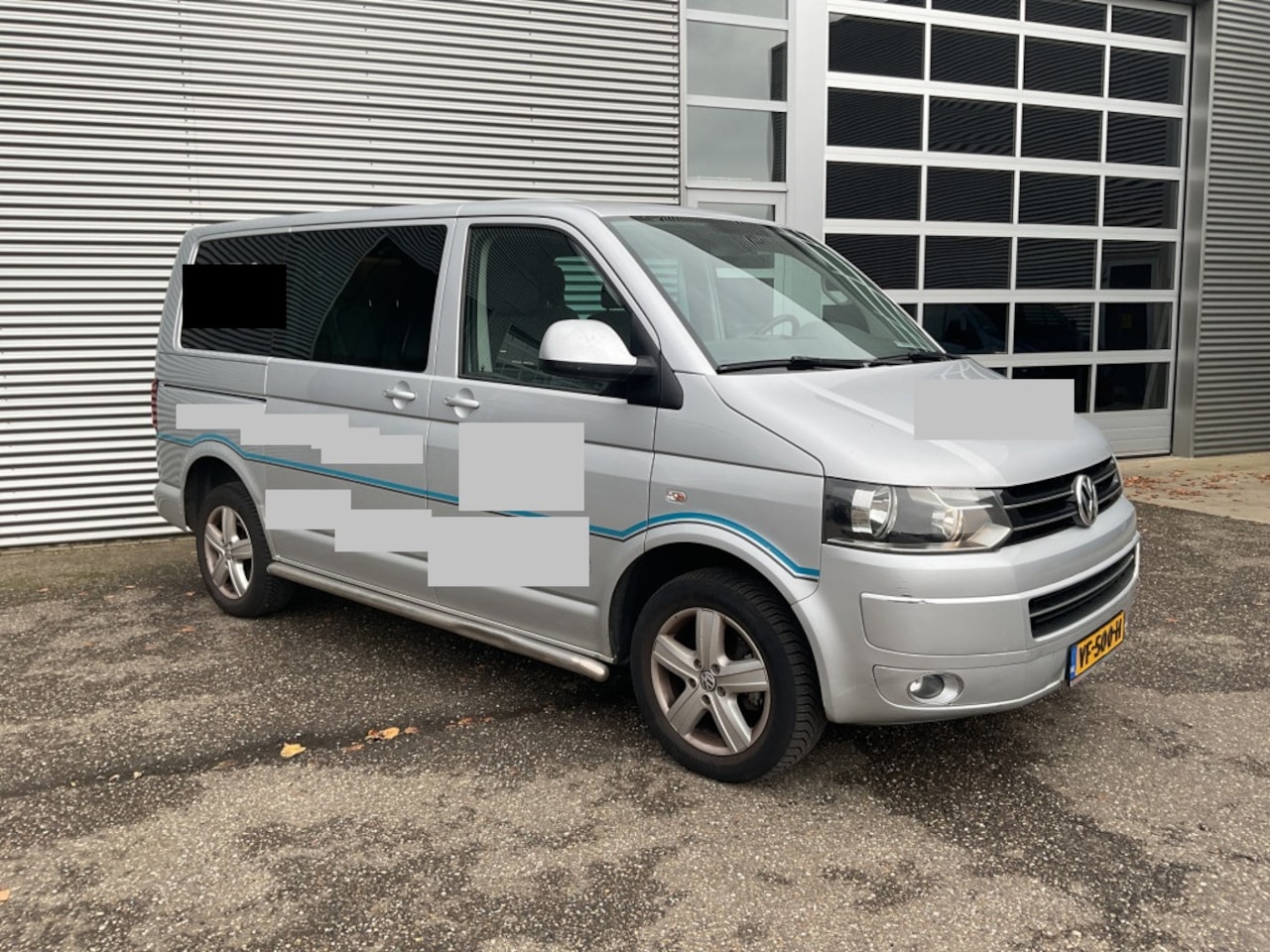 Volkswagen Transporter - 2.0 TDI 140 pk DC Dubbel Cabine EXPORT APK-08-'27/ Navi/ Airco/ Cruise/ 17’LMV/ Sidebars/ - AutoWereld.nl