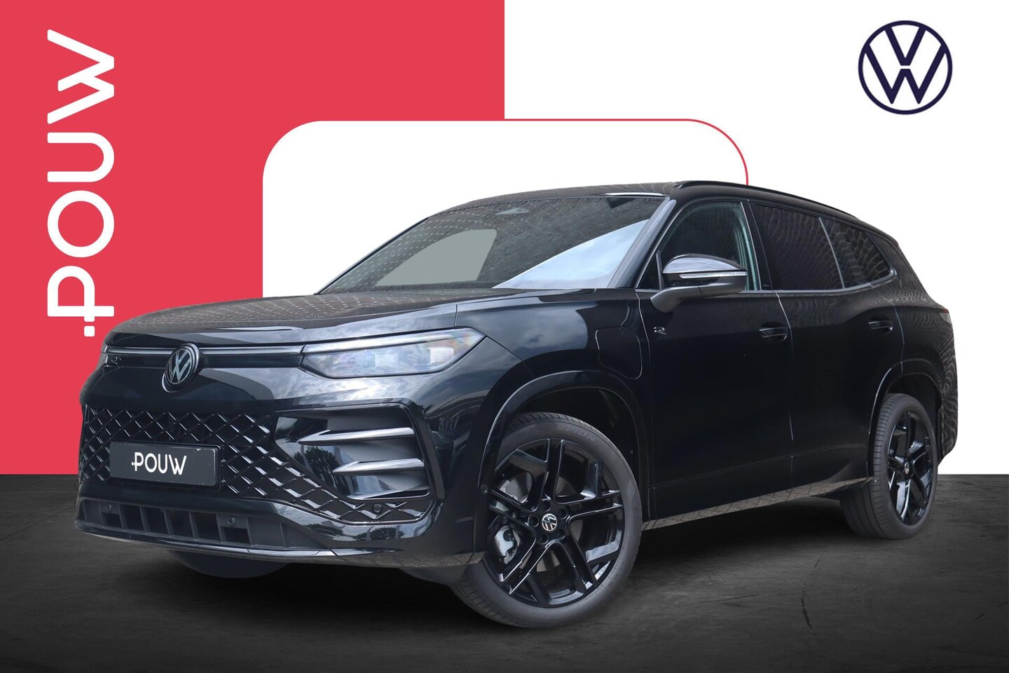 Volkswagen Tayron - 1.5 eHybrid 204pk R-Line Edition | Panoramadak | 20" Velgen | Black Style - AutoWereld.nl