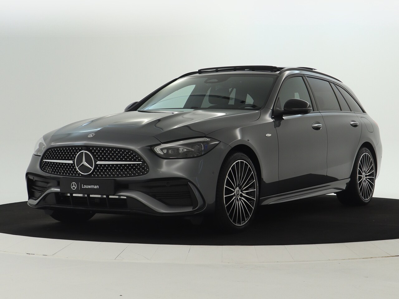 Mercedes-Benz C-klasse Estate - 300 e Business Solution AMG | Trekhaak | Nightpakket | AMG Line Premium Plus | 360°-camera - AutoWereld.nl