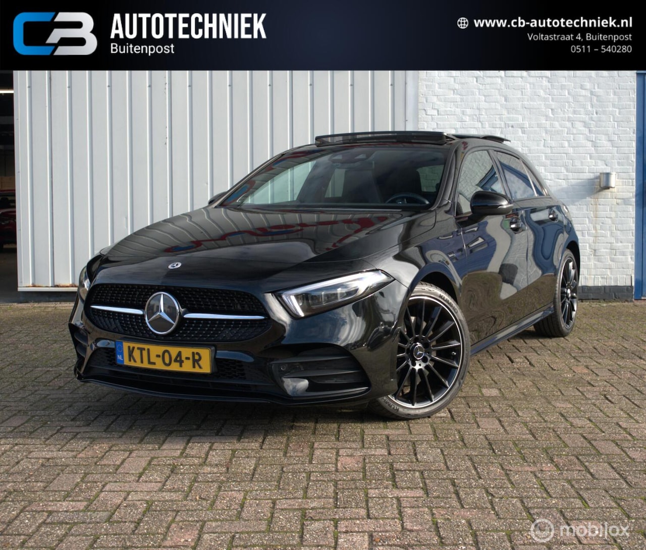 Mercedes-Benz A-klasse - 250 e Premium|Stoelverw.|Cruise|LED| AMG-line|Burmester|Sfeerverl. - AutoWereld.nl