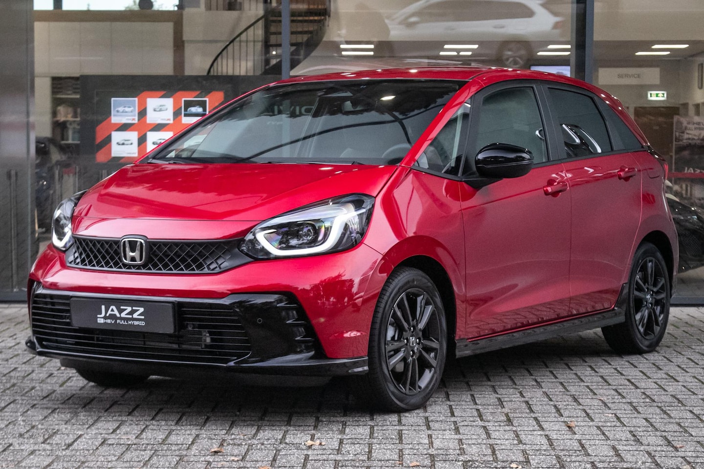 Honda Jazz - 1.5 e:HEV Advance Sport - Cons.prijs rijklr | Honda Sensing | Appl cp/Android auto - AutoWereld.nl