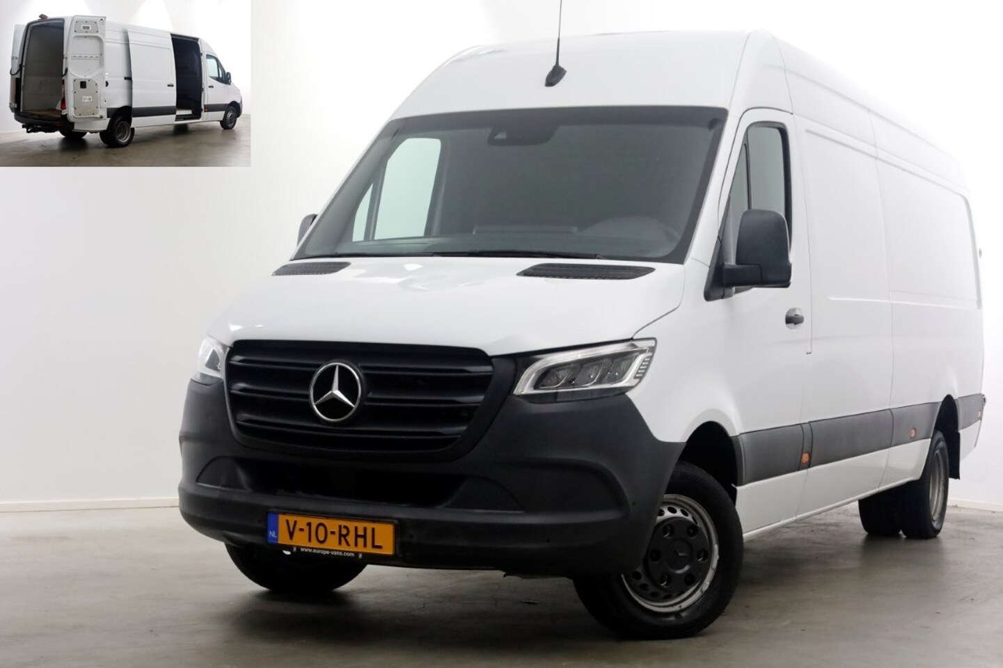 Mercedes-Benz Sprinter - 516 CDI 163pk 7G Automaat N1 L3H2 Maxi LED/Camara/Trekhaak 3500kg 02-2022 - AutoWereld.nl