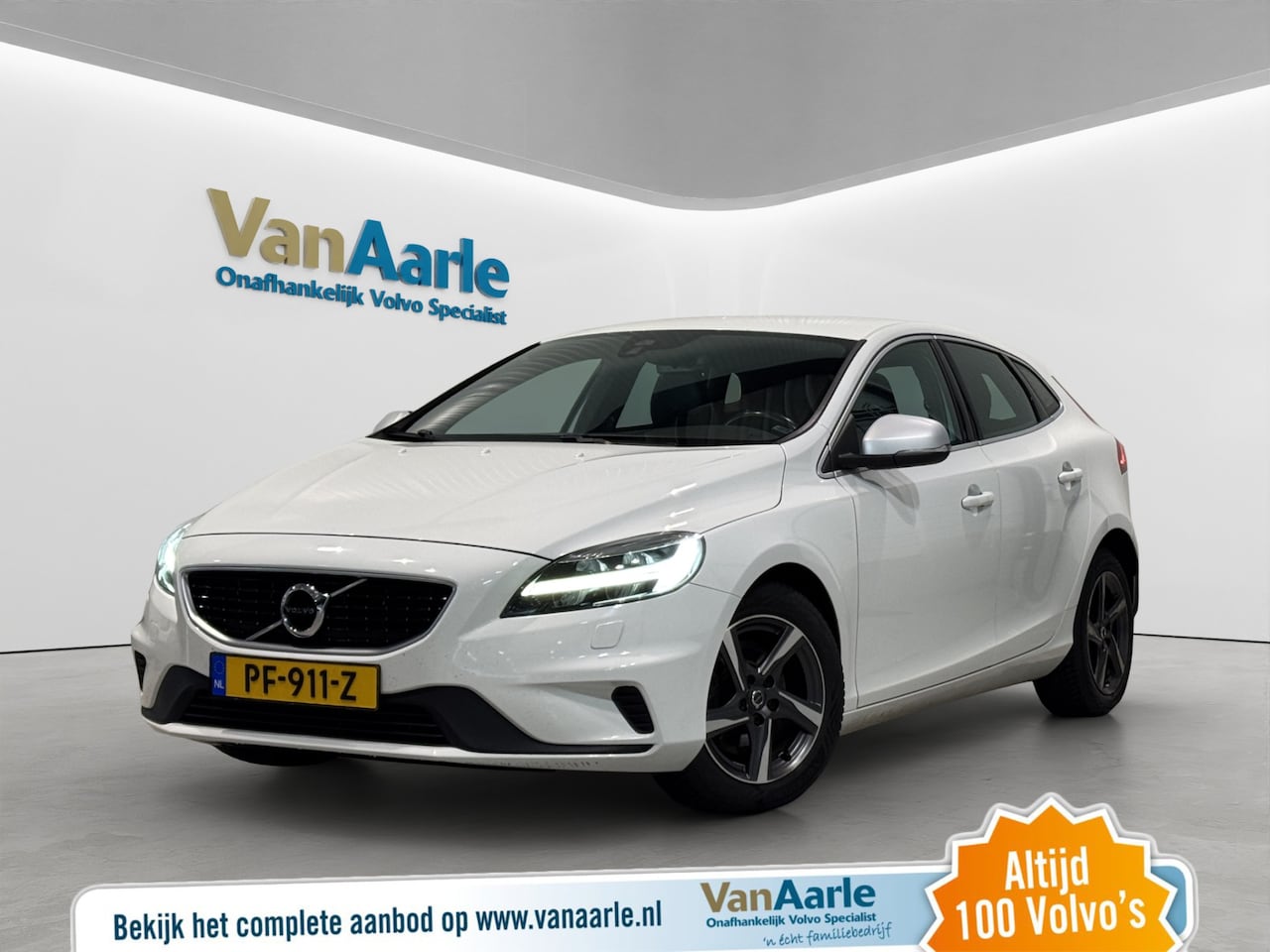 Volvo V40 - T2 Nordic+ Trekhaak Leder Stoelverwarming Standkachel 122pk - AutoWereld.nl
