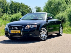 Audi A4 Cabriolet - 2.0 TFSI Automaat Leder Clima Navi Stoelverwarming Dealer Onderhouden Youngtimer BTW