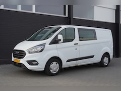 Ford Transit Custom - 2.0 TDCI 130PK L2 Dubbele Cabine EURO 6 - Airco - Cruise - PDC - €18.950, - Excl