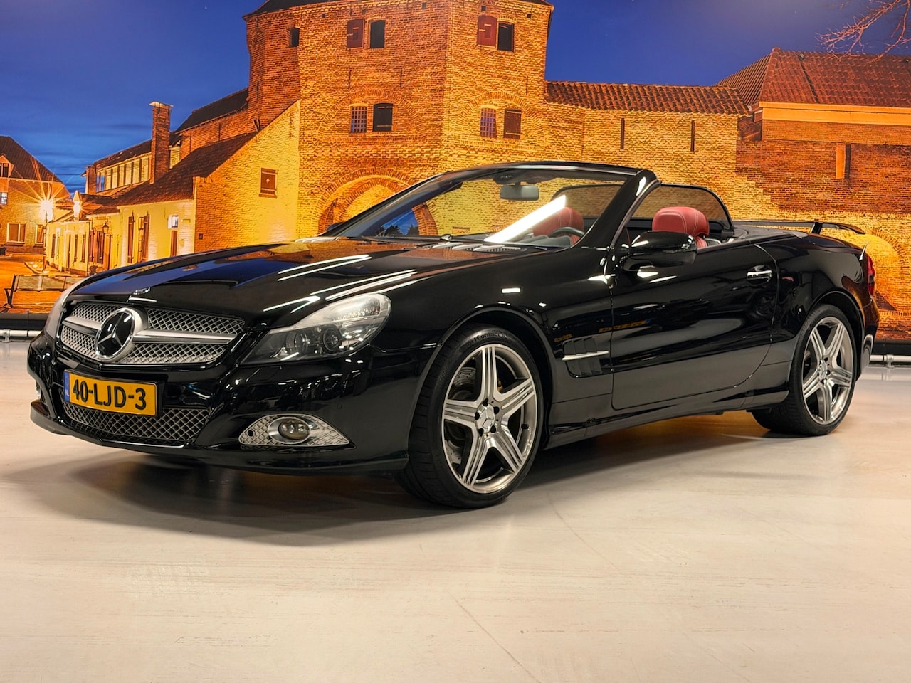 Mercedes-Benz SL-klasse Cabrio - 500 Aut Distronic Harman Kardon *NL-Auto* - AutoWereld.nl