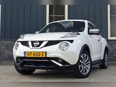 Nissan Juke - 1.6 Tekna Rijklaarprijs-Garantie Panorama dak Leder Interieur Navigatie Airco