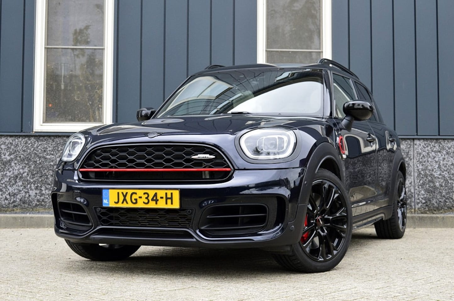 MINI Countryman - 2.0 John Cooper Works ALL4 Chili Rijklaarprijs-Garantie Panoramadak Leder Led Camera Apple - AutoWereld.nl