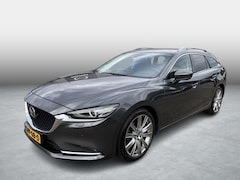 Mazda 6 - 6 2.0 SkyActiv-G 165 Luxury , Automaat, Leder, Adap.Cruise, 360 Camera, Navi, Carplay, LMV