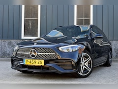Mercedes-Benz C-klasse Estate - 300 e AMG Line SOH 94.41 % Rijklaarprijs-Garantie Panorama dak Leder Led Sfeerverlichting