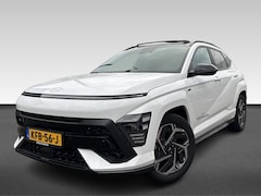 Hyundai Kona - 1.6 GDI HEV N Line Sky | 18-inch lichtmetalen velg 'N Line', two-tone metallic grijs | App