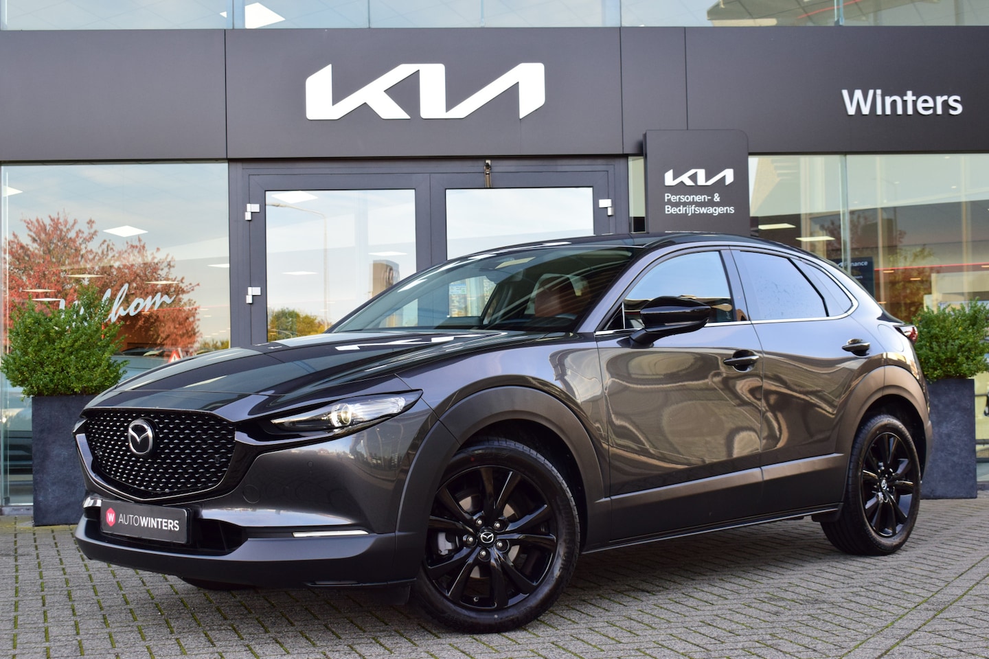 Mazda CX-30 - 2.5 e-SkyActiv-G M Hybrid Nagisa | Automaat | Memory | Stoelverw | Bose-Audio | Dodehoekde - AutoWereld.nl