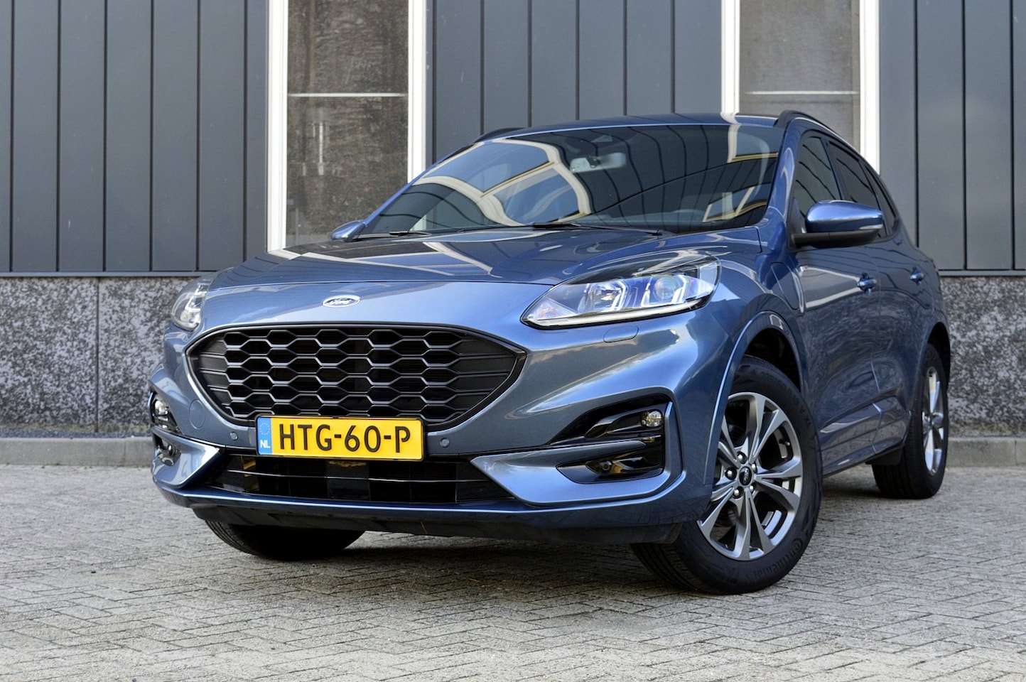 Ford Kuga - 2.5 PHEV ST-Line SOH 95.87% Rijklaarprijs-Garantie Winter paket Navigatie Sport stoelen Le - AutoWereld.nl