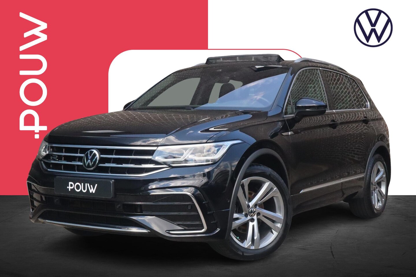 Volkswagen Tiguan - 1.5 TSI 150pk DSG R-Line Business+ | Panoramadak | Trekhaak Wegklapbaar | Harman Kardon - AutoWereld.nl