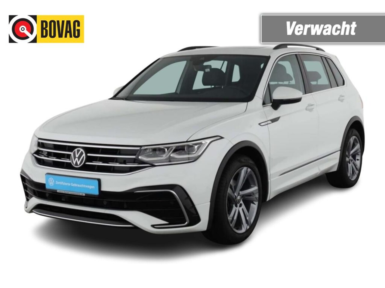 Volkswagen Tiguan - 1.5 TSI R-LINE Business Plus Navi Matrix ACC HUD Apple Car topstaat!! - AutoWereld.nl