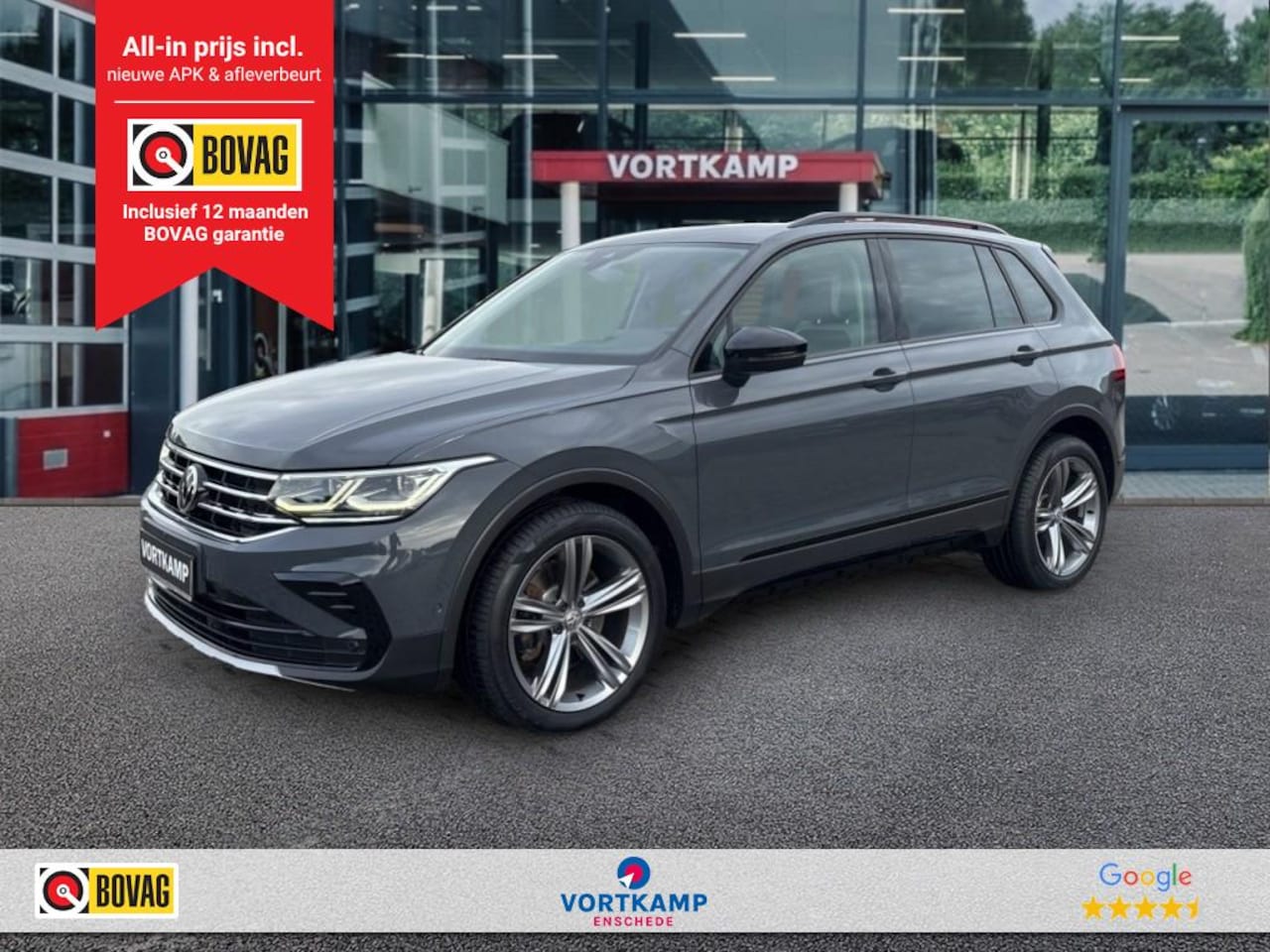 Volkswagen Tiguan - 2.0 TDI DSG 4M URBAN SPORT PANO-DAK/TREKHAAK/360CAM/E-KLEP/H+K/HUD/ACC - AutoWereld.nl