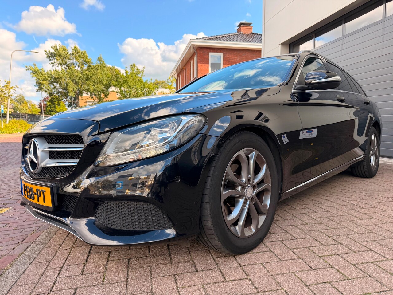 Mercedes-Benz C-klasse Estate - 200 CDI Prestige/Pano/Automaat/Navi/Cruise-c/Climate-c/Goed-onderhouden - AutoWereld.nl