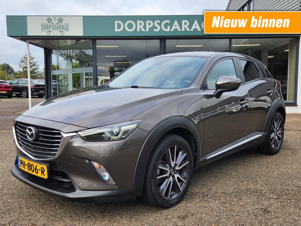 Mazda CX-3 - 2.0 Skyactiv-G 120 GT Luxery Trekhaak, Clima, Navi, Cruise-control, 18 inch LM - AutoWereld.nl